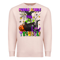 Pale Pink hubble bubble trouble Premium Sweatshirt - LillyAllenDesigns