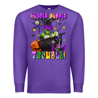 Purple hubble bubble trouble Premium Sweatshirt - LillyAllenDesigns