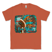 Copper free spirit native american indian headdress Classic Tee - Artiststas
