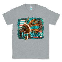 Heather Grey free spirit native american indian headdress Classic Tee - Artiststas