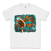 White free spirit native american indian headdress Classic Tee - Artiststas