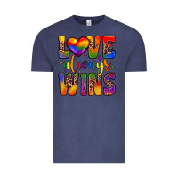 Vintage Denim love always wins Vintage Tee - JahusDesignShop
