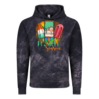 Cloud Black popsicle season Vintage Hoodie - JahusDesignShop