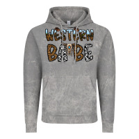 Cloud Rock western babe Vintage Hoodie - CowhideDigitalArt
