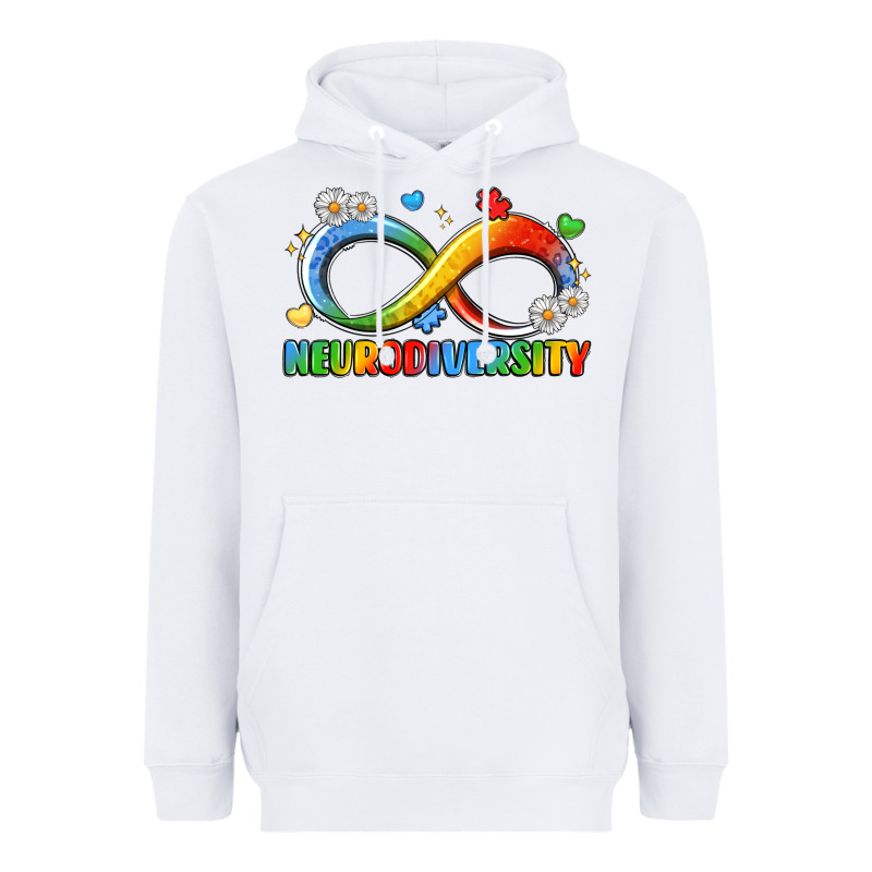 Neurodiversity Heavyweight Hoodie by LillyAllenDesigns | Teevron