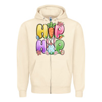 Sandshell easter hip hop Zipper Hoodie - MaliasSmallBusiness