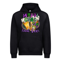 Black mardi gras and beer Urban Hoodie - CowGirlArtShop
