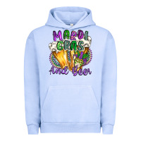 Pigment Grape Ice mardi gras and beer Urban Hoodie - CowGirlArtShop