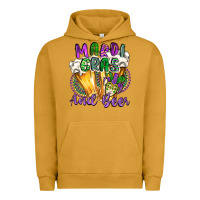 Pigment Peanut Butter mardi gras and beer Urban Hoodie - CowGirlArtShop