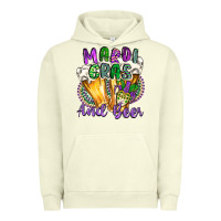 Pigment Pistachio mardi gras and beer Urban Hoodie - CowGirlArtShop