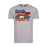 Vintage Zinc bad and boozy usa Vintage Tee - AdoDesignShop