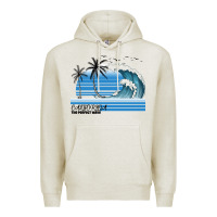 Oatmeal Heather California The Perfect Wave Premium Hoodie - Bettercallsaul