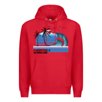 Red California The Perfect Wave Premium Hoodie - Bettercallsaul