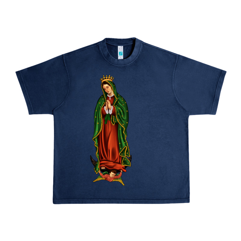 Our Lady Of Guadalupe Urban Heavy Tee by JahusDesignShop | Teevron