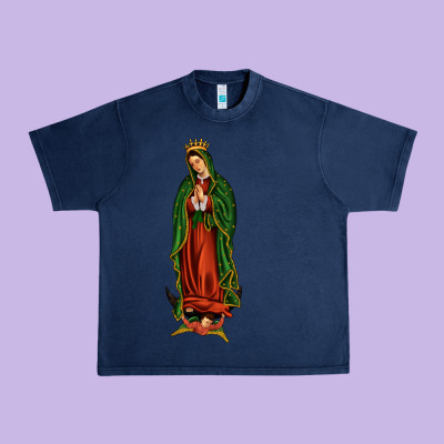 Our Lady Of Guadalupe Urban Heavy Tee Designed By Jahusdesignshop