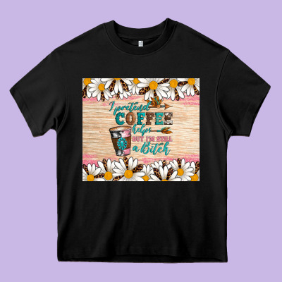 I Pretend Coffee Helps But I'm Still A Bitch Heavy Core Tee Designed By Artiststas