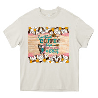 Cream i pretend coffee helps but i'm still a bitch Heavy Core Tee - Artiststas
