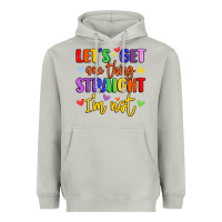 Moon Dust celebrate pride with colorful text Heavyweight Hoodie - LillyAllenDesigns