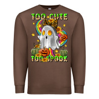 Chestnut too cute too spook Premium Sweatshirt - LillyAllenDesigns