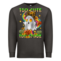Smoke too cute too spook Premium Sweatshirt - LillyAllenDesigns
