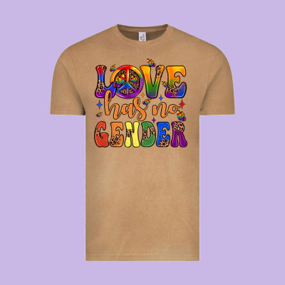 Love Has No Gender Vintage Tee Designed By Jahusdesignshop