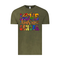Vintage Olive love has no gender Vintage Tee - JahusDesignShop