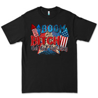 Black boom bitch get out the way Premium Tee - Zillion Design Studio