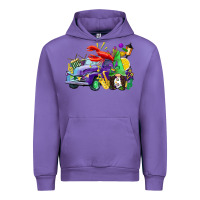 Tulip mardi gras gnome on the truck Urban Hoodie - CowGirlArtShop