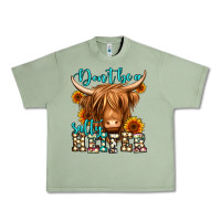 Oil Green don't be a salty heifer long haired cow Urban Heavy Tee - Jasminsmagicworld
