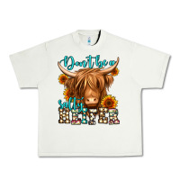 Pistachio don't be a salty heifer long haired cow Urban Heavy Tee - Jasminsmagicworld