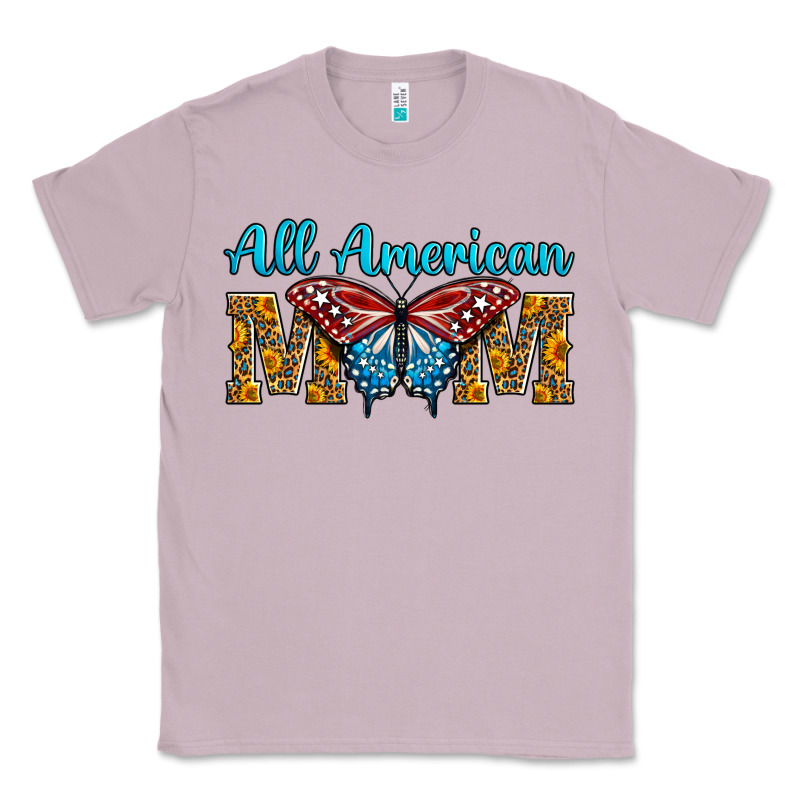 All American Mom Butterfly Classic Tee by LillyAllenDesigns | Teevron