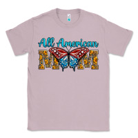 Lilac All American Mom Butterfly Classic Tee - LillyAllenDesigns