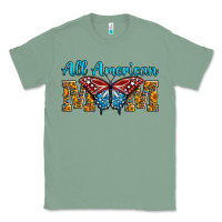 Sage All American Mom Butterfly Classic Tee - LillyAllenDesigns