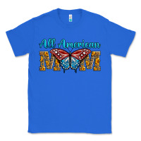 True Royal All American Mom Butterfly Classic Tee - LillyAllenDesigns