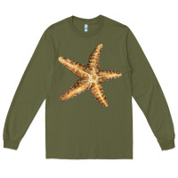 Army Green Starfish Long Sleeve Tee - LillyAllenDesigns