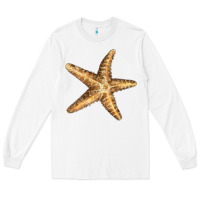 White Starfish Long Sleeve Tee - LillyAllenDesigns