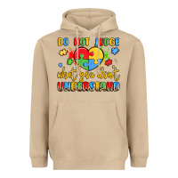 Mushroom puzzle heart inclusivity message Heavyweight Hoodie - LillyAllenDesigns