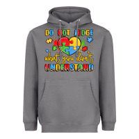 Storm puzzle heart inclusivity message Heavyweight Hoodie - LillyAllenDesigns