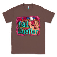 Chestnut nail hustler serape leopard background Classic Tee - Artiststas
