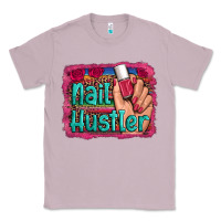 Lilac nail hustler serape leopard background Classic Tee - Artiststas