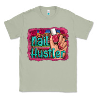 Matcha nail hustler serape leopard background Classic Tee - Artiststas
