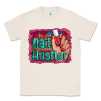 Natural nail hustler serape leopard background Classic Tee - Artiststas