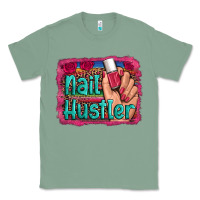 Sage nail hustler serape leopard background Classic Tee - Artiststas