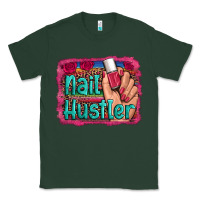Sports Green nail hustler serape leopard background Classic Tee - Artiststas