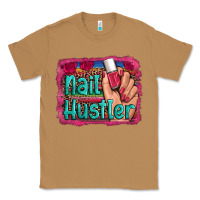Toasted Coconut nail hustler serape leopard background Classic Tee - Artiststas