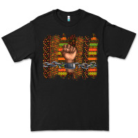 Black black history brushstroke Premium Tee - texasbilliewilder