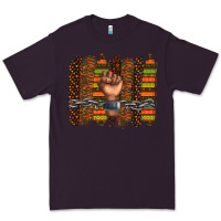 Plum black history brushstroke Premium Tee - texasbilliewilder