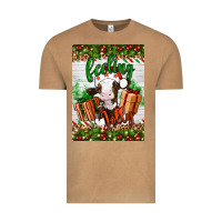 Vintage Camel Christmas feeling jolly cow Vintage Tee - Artiststas
