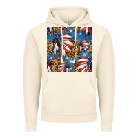 Vintage Artic 4th of july indian headdress seamless pattern Vintage Hoodie - HRA Design Shop