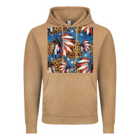 Vintage Camel 4th of july indian headdress seamless pattern Vintage Hoodie - HRA Design Shop